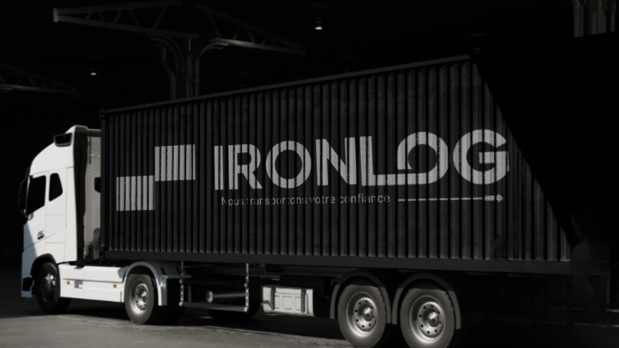 Ironlog — Création site web identité de marque transport Maroc | HS Agency