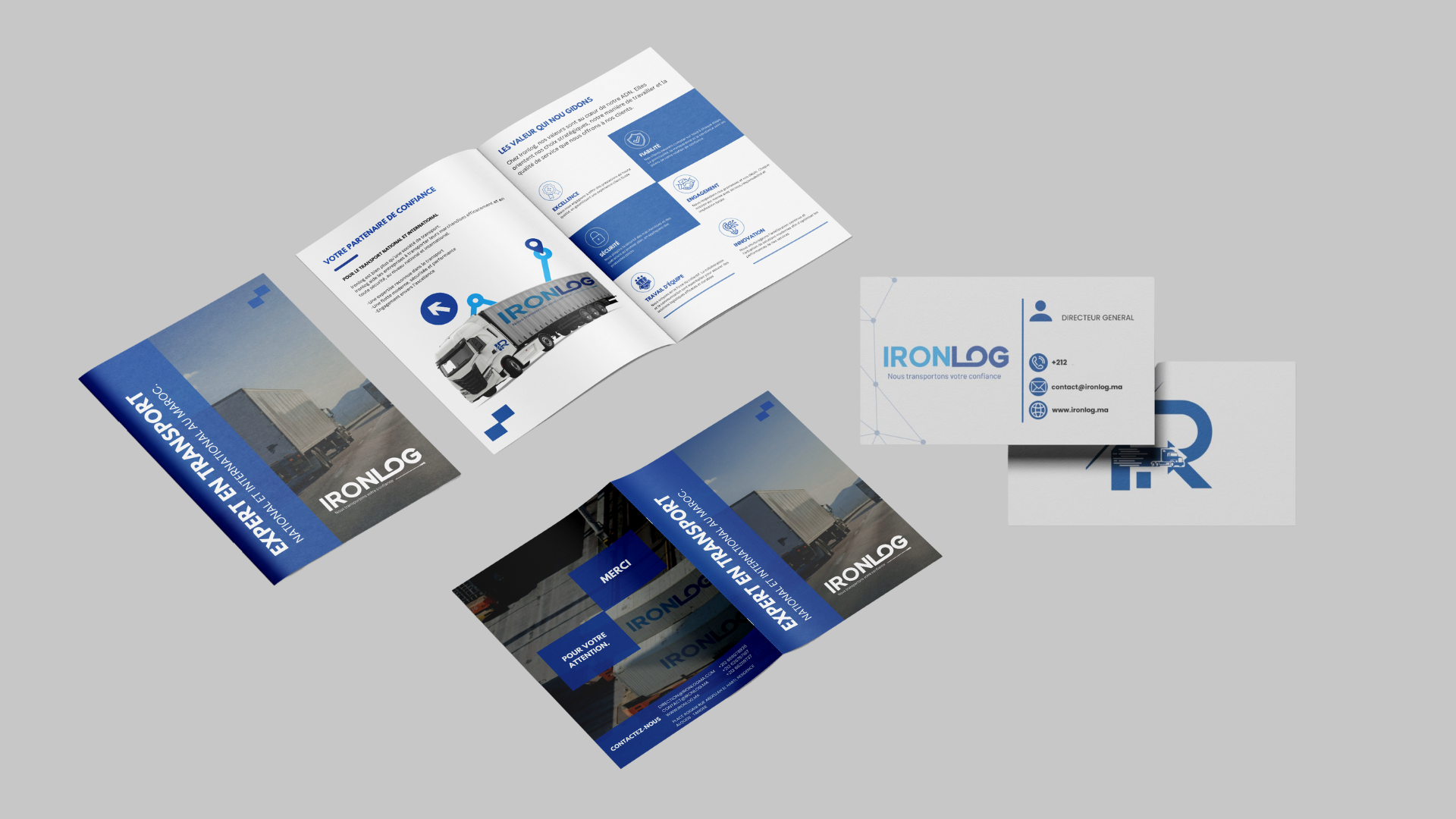 Ironlog — Création site web design identité Maroc | HS Agency
